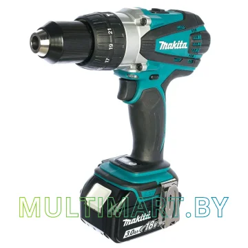 Ударная дрель-шуруповерт Makita DHP458RFE (с 2-мя АКБ, кейс) картинка 3